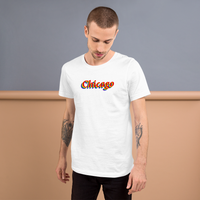 Chicago pride all gender T-Shirt be Chicago! rainbow print.