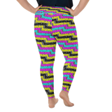 human just like you cmyk All-Over Print Plus Size Leggings