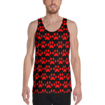 all over puppy paw  Tank Top