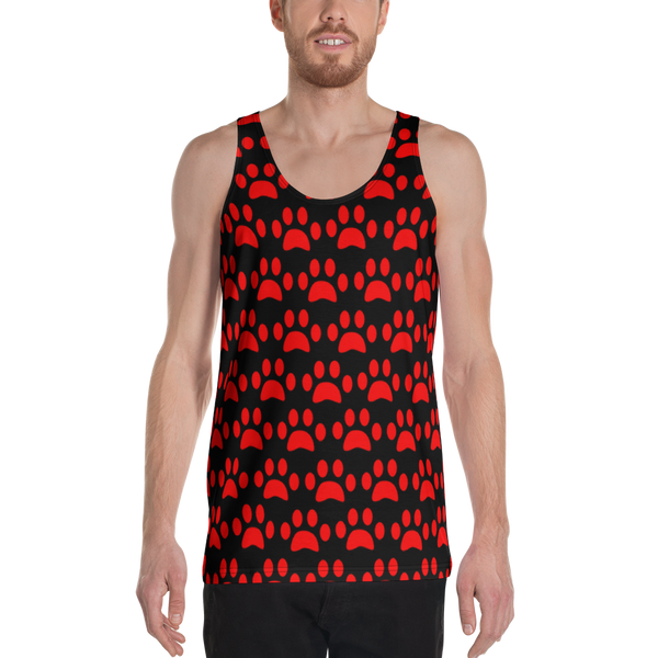all over puppy paw  Tank Top