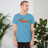 Bear stan all gender T-Shirt we stan bears!! be bear stan!! rainbow print.