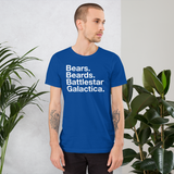 Bears. Beards. BSG all gender T-Shirt up to 4XL