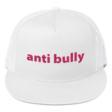 anti bully Trucker Cap (pink embroidery)