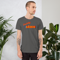 daddy stan pride all gender T-Shirt we daddy stan!1 be daddy stan!! rainbow print.