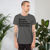 Bears Beards BSG all gender T-Shirt up to 4XL